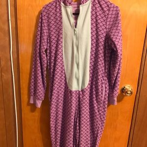 Girls dragon onesie